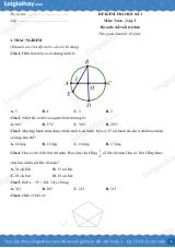 Đề kiểm tra học kì 1 Toán 3 Kết nối tri thức - Đề số 9